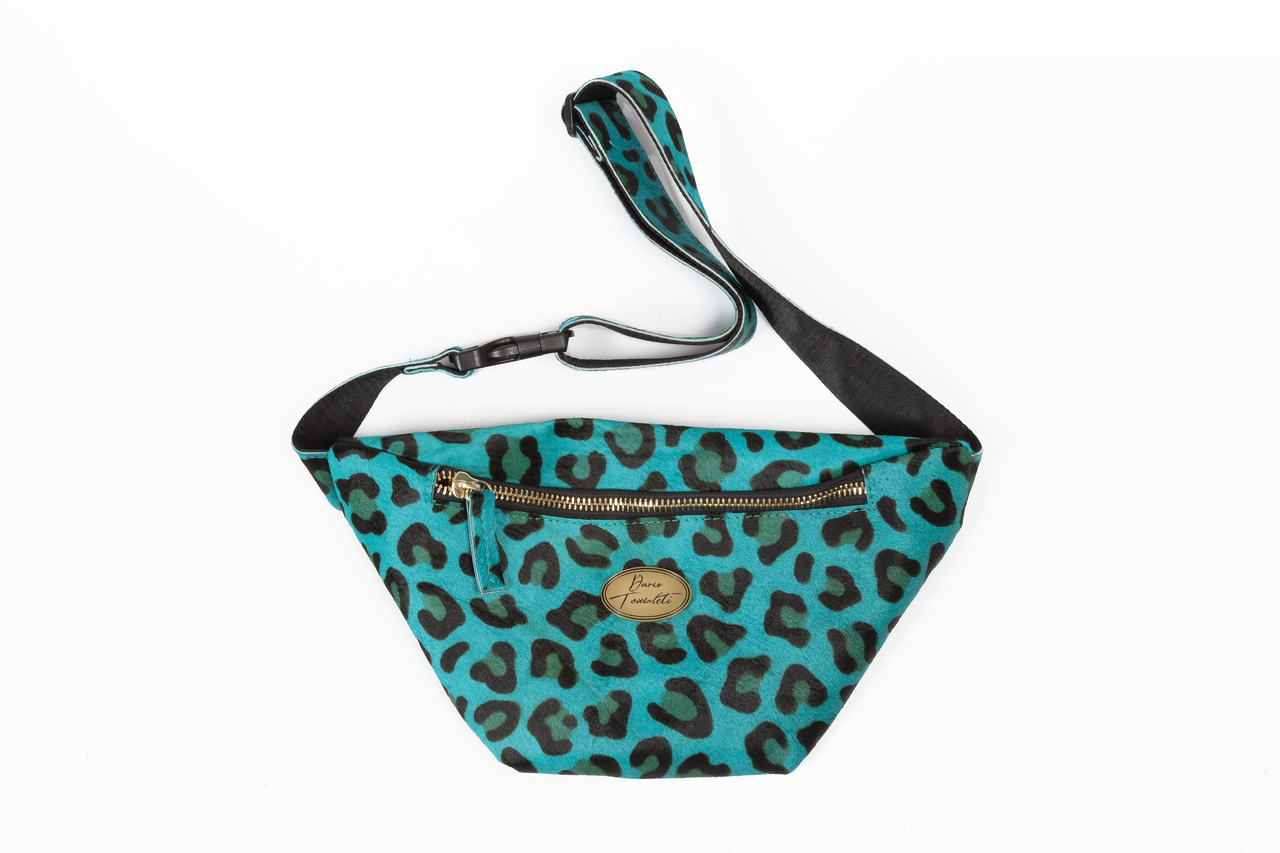 Green Jaguar Belt Bag